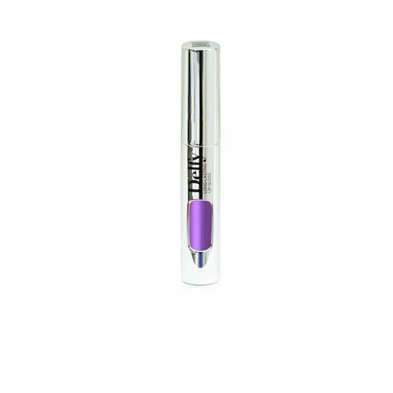 Delfy Lipfix Metallic Liquid Lipstick Bold Foil Finish Mercury Shade Long Lasting - Delfy