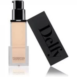 Delfy Foundation Beige 20 Natural Finish Buildable Coverage for Daily Wear