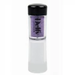 Delfy Face Glitter in Lilac for Captivating Luminous Sparkle Elevating Makeup Looks with Buildable Payoff