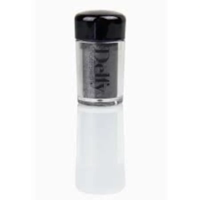 Delfy Pigment Graphite Intense Buildable Makeup Color for Eyes and Face with High Pigment Payoff and Versatile Application for Everyday and Professional Use - Delfy