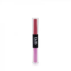 Delfy Liquid Lipstick Mix and Match Glossy Finish Buildable Color for Customized Shades and Shine