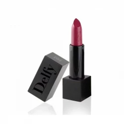 Delfy Lipstick Black Romantic Bold Color Long Lasting Elegant Finish for All Occasions