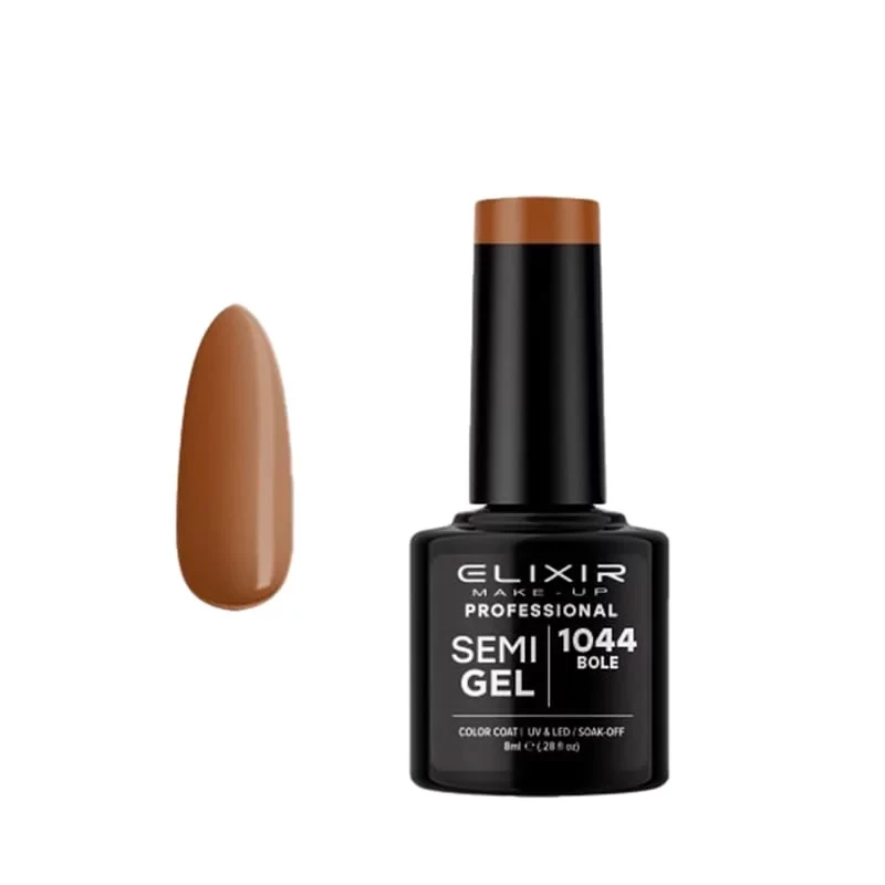 Elixir Gel Nail Polish 8ml Shade 1044 for Professional and Home Manicures - Elixir