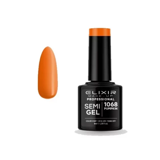 Elixir Gel Nail Polish 8ml High Shine Glossy Finish Long Lasting Manicure 1068 Elixir Gel Nail Polish 8ml High Shine Glossy Finish Long Lasting Manicure 1068