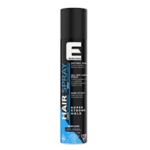 Elegance Very Strong Hold Hair Spray 400 ml for Long Lasting Style and Frizz Control Elegance Very Strong Hold Hair Spray 400 ml for Long Lasting Style and Frizz Control