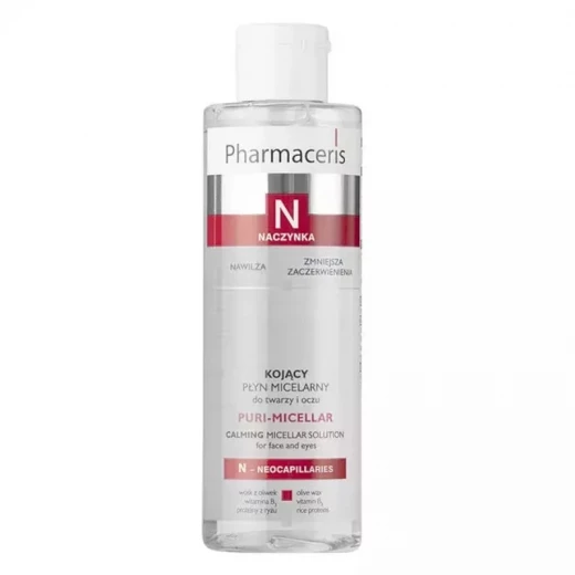 Pharmaceris Puri-Micellar Gentle Micellar Solution for Face and Eye Makeup Removal Sensitive Skin 200ml Pharmaceris Puri-Micellar Gentle Micellar Solution for Face and Eye Makeup Removal Sensitive Skin 200ml