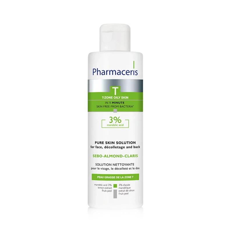 Pharmaceris Sebo-Almond Claris Lightweight Moisturizing Serum for Oily Combination Skin Hydrating Shine Control 30ml - Pharmaceries