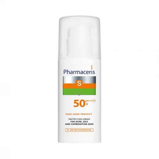 Pharmaceris SPF 50+ Sun Protection Cream for Oily Combination and Acne Prone Skin Daily Use Pharmaceris SPF 50+ Sun Protection Cream for Oily Combination and Acne Prone Skin Daily Use