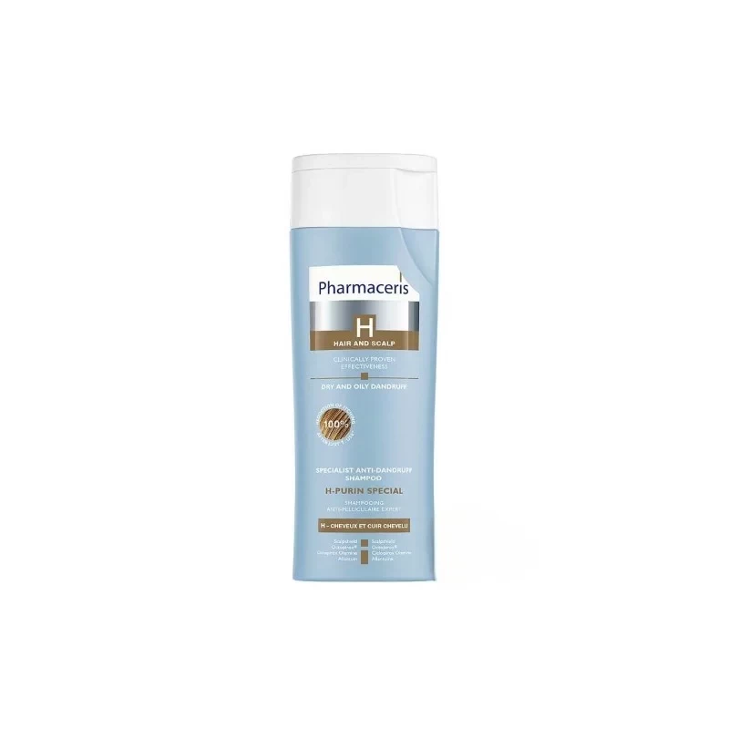 Pharmaceris H-Purin Shampoo for Oily Hair and Scalp Gentle Cleansing 250 ml - Pharmaceries