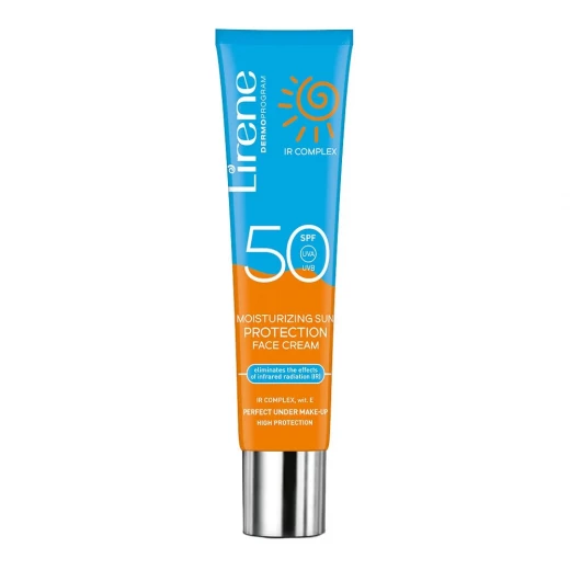 Lirene Hydrolipid Sun Protection Face Cream SPF 50 High Protection Daily Moisturizing Skincare Lirene Hydrolipid Sun Protection Face Cream SPF 50 High Protection Daily Moisturizing Skincare
