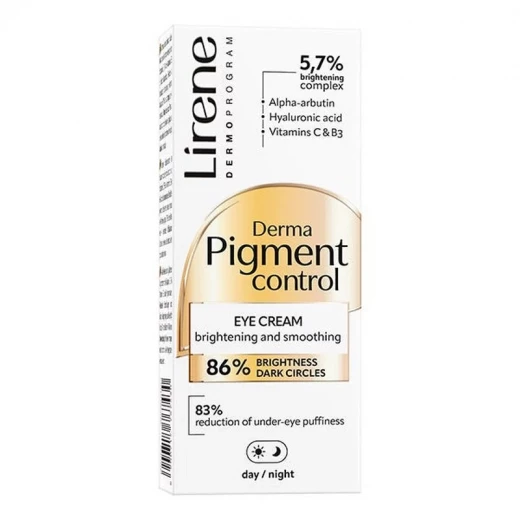 Lirene Derma Pigment Control Brightening Eye Cream 15ml for Dark Circles and Discoloration Lirene Derma Pigment Control Brightening Eye Cream 15ml for Dark Circles and Discoloration