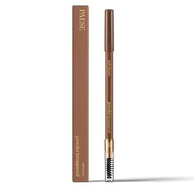 Paese Powder Brow Pencil Soft Brown for Natural Matte Definition and Filling Sparse Areas - Paese