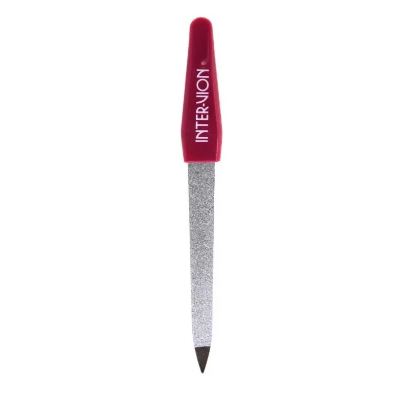 Sapphire Nail File Small 12.5 cm 180 Grit for Shaping and Smoothing Natural Nail Edges - Inter-vion