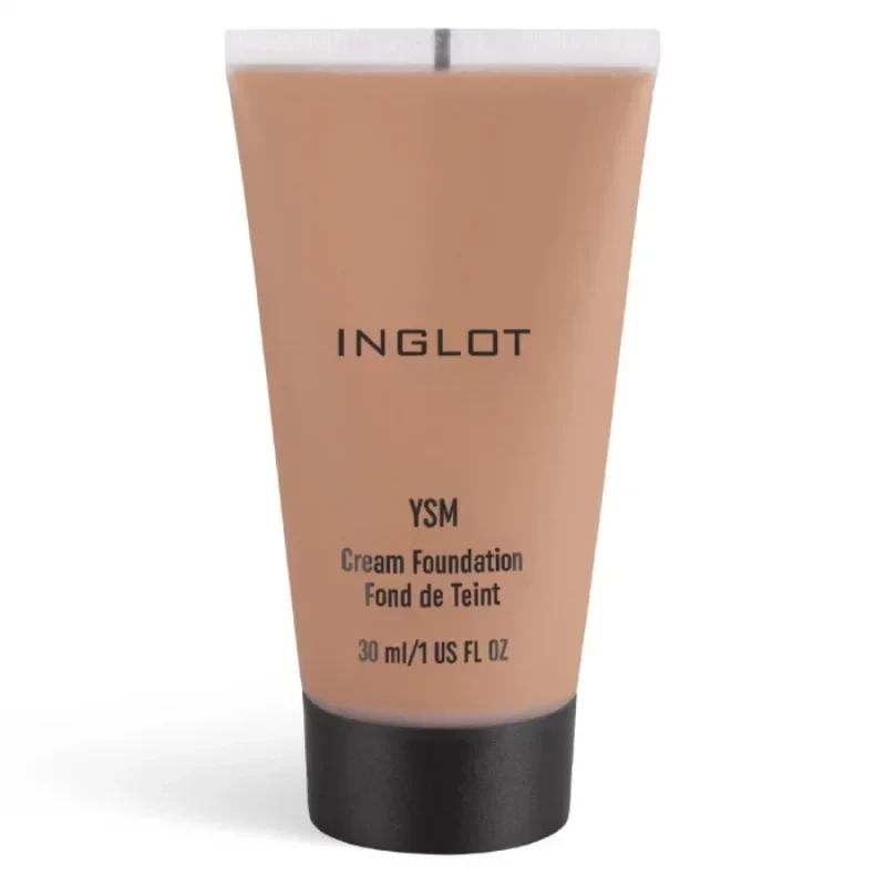 Inglot YSM Cream Foundation Natural Finish Buildable Coverage Shade 69 for Even Skin Tone - Inglot