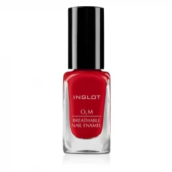 Inglot O2M Breathable Nail Enamel 620 Rich Color Glossy Finish Long Lasting Manicure