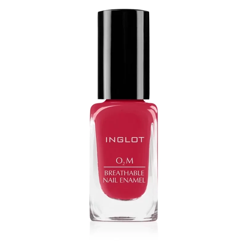 Inglot O2M Breathable Nail Enamel 661 Glossy Long-Lasting Formula for Healthy Nails - Inglot