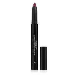 Inglot AMC Matte Lip Pencil 34 with Integrated Sharpener for Precise Definition and Long-Lasting Wear