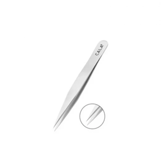 ملاقط كالا ذات الرأس المدبب 785 لتحديد الحواجب بدقة وإزالة الشعر الناعم