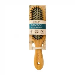 Cala Bamboo Hair Brush 152 for Gentle Detangling and Smoothing Everyday Hair Styling