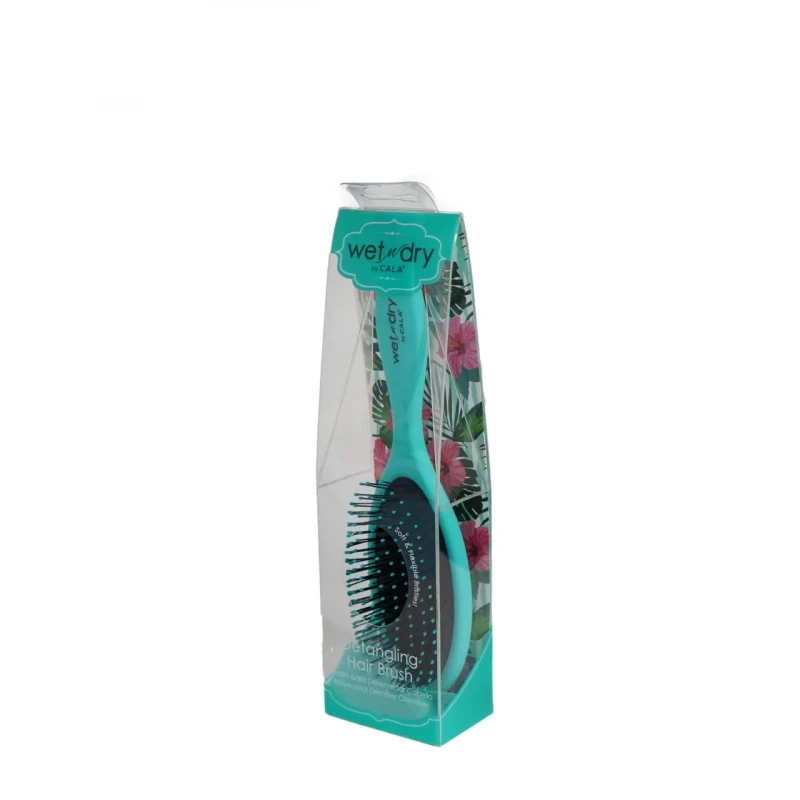 Cala Wet and Dry Hair Brush 719 Gentle Detangling for All Hair Types - Cala