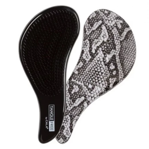 Cala Tangle-Free Hair Brush Snake 872 Gentle Detangling for Wet or Dry Hair Reduces Breakage Cala Tangle-Free Hair Brush Snake 872 Gentle Detangling for Wet or Dry Hair Reduces Breakage