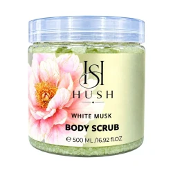 HUSH Body Scrub White Musk 500ml