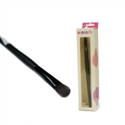 Carines Professional Eye Makeup Brush for Precise Application Blending and Detailed Looks for Everyday Wear and Defined Styles Travel Friendly Design