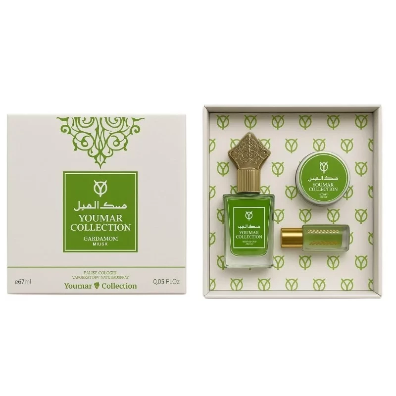 Yomar Collection Cardamom Musk Perfume 25 ml - Elegant Long-Lasting Scent for Men and Women - Yomar