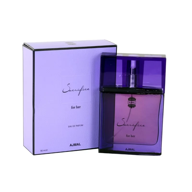 عطر أجمل ساكريفايس فور هير أو دو بارفان 50 مل عطر نسائي طويل الأمد - AJMAL