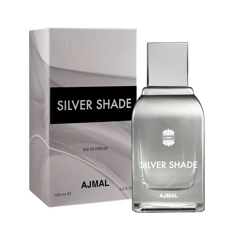 عطر أجمل سيلفر شيد أو دو بارفان للرجال 100 مل رائحة ذكورية تدوم طويلاً - AJMAL