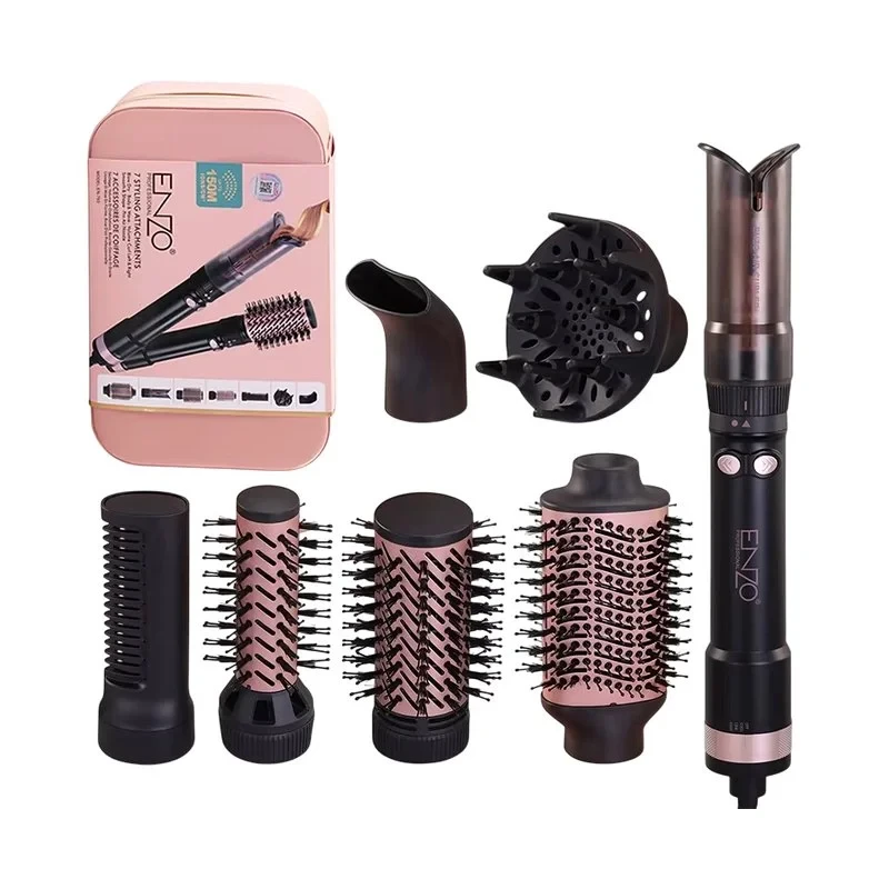 Enzo Macheine enzo 7-in-1 Detachable Rotating Hair Dryer & Curler eN-760 - Enzo Macheine