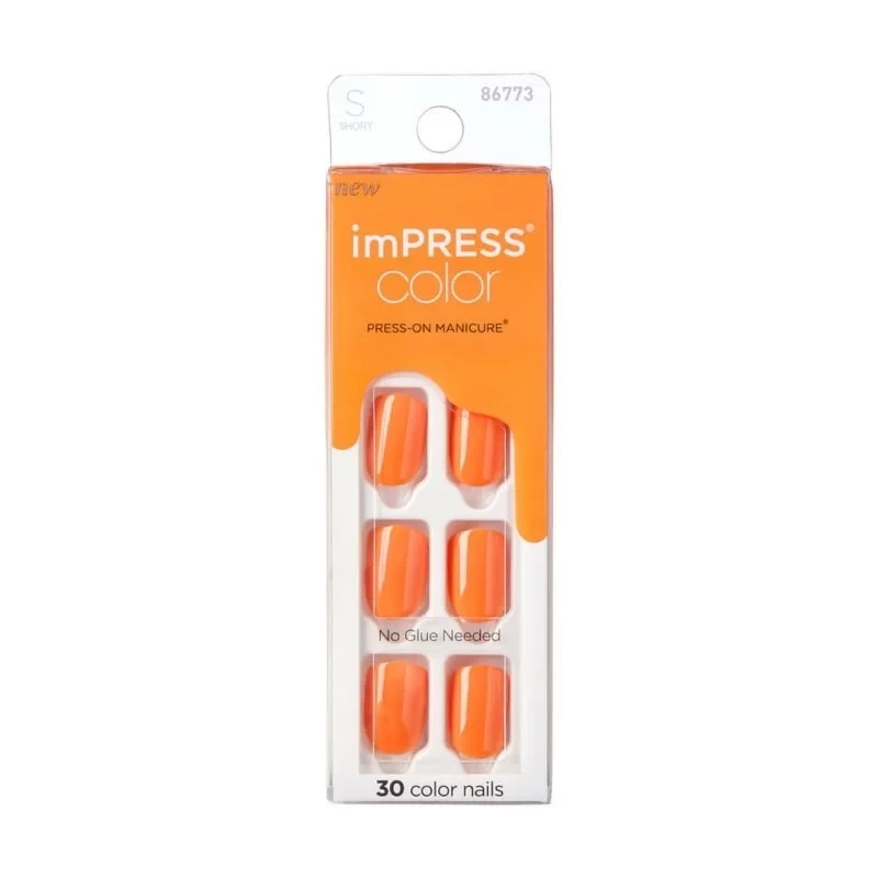 KISS Impress Color Sweet False Eyelashes Natural Finish Easy Application for Enhanced Volume and Length - Kiss