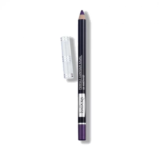 Isadora Perfect Contour Kajal Eyeliner 69 Deep Black Blendable for Smoky Eyes Isadora Perfect Contour Kajal Eyeliner 69 Deep Black Blendable for Smoky Eyes