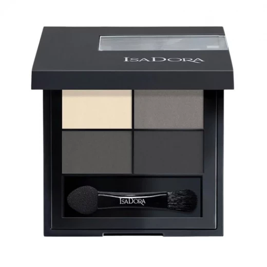 Isadora Eyeshadow Quartet 03 Versatile Blendable Four Coordinated Shades for Everyday and Smoky Looks Isadora Eyeshadow Quartet 03 Versatile Blendable Four Coordinated Shades for Everyday and Smoky Looks