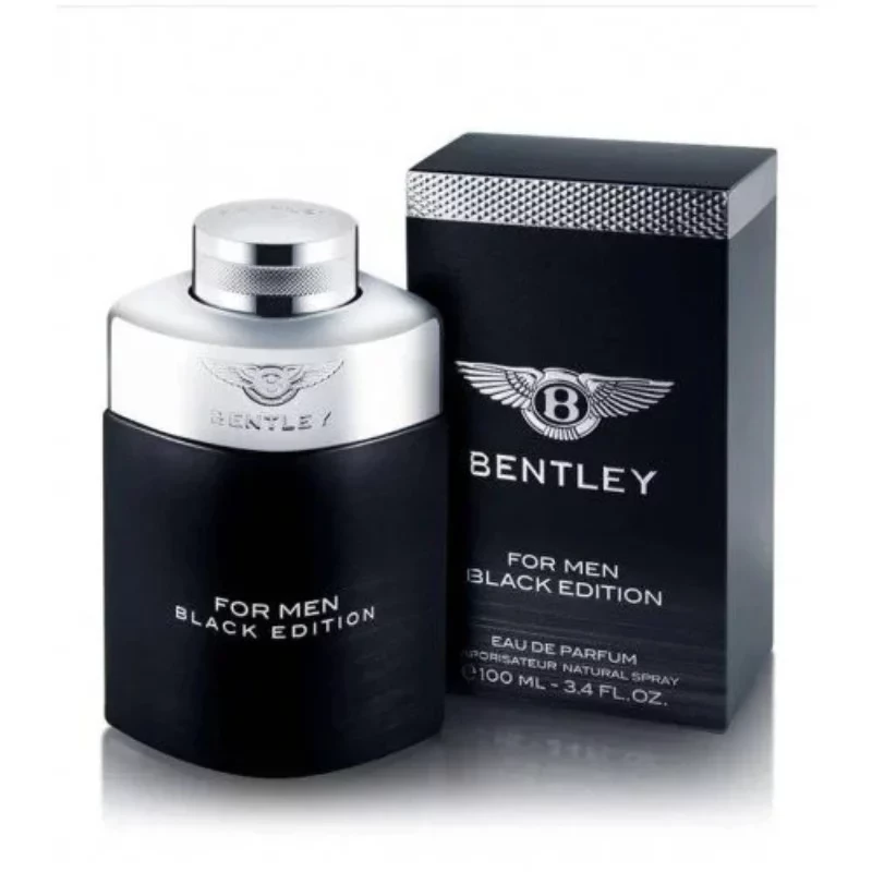 بنتلي للرجال بلاك اديشن أو دو بارفان 100 مل عطر خشبي حار للارتداء اليومي المسائي الواثق - بنتلي