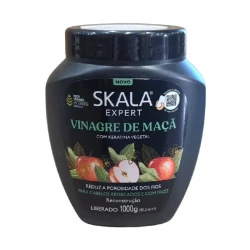 Skala Apple Vinegar Deep Hair Treatment for Smoother Shinier Manageable Hair Reduces Frizz