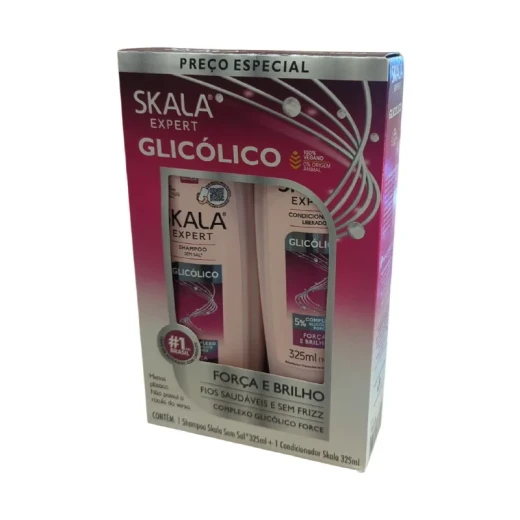 Skala Fruitastica, Shampoo + Conditioner Set Glo extract 325ml Skala Fruitastica, Shampoo + Conditioner Set Glo extract 325ml