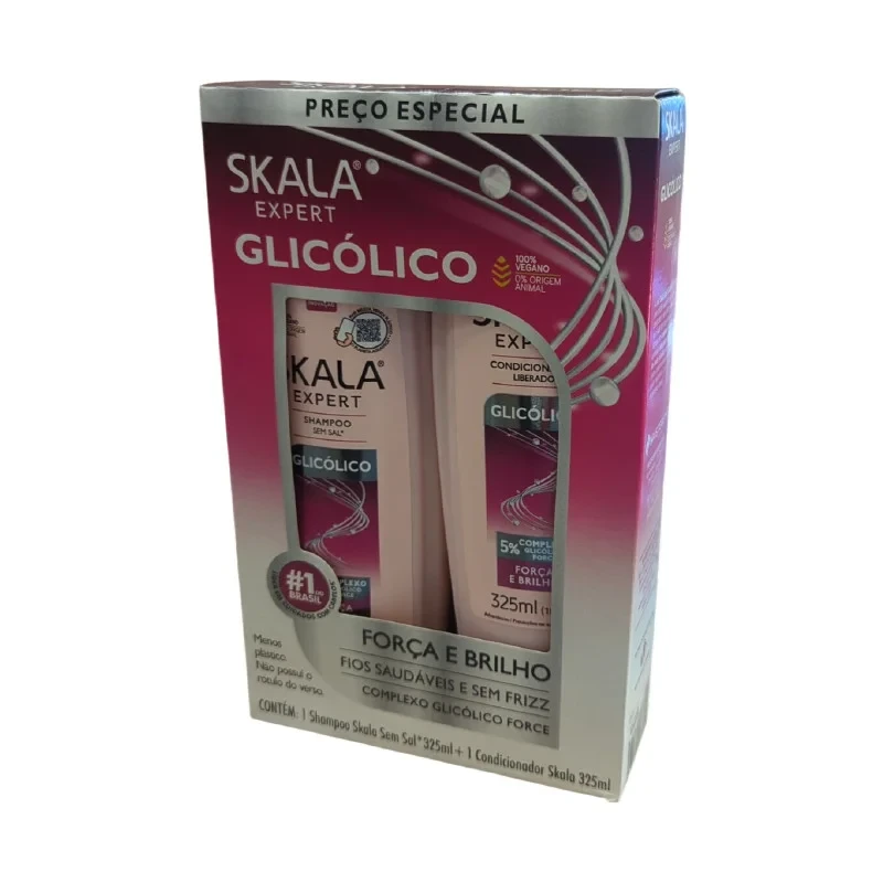 Skala Fruitastica, Shampoo + Conditioner Set Glo extract 325ml - Skala