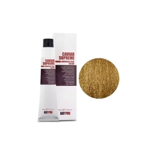 Kaypro Caviar Supreme Hair Color 8.0 Light Blonde Professional Permanent Dye 100 Ml Kaypro Caviar Supreme Hair Color 8.0 Light Blonde Professional Permanent Dye 100 Ml
