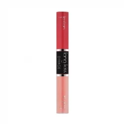 Divage Long Kiss 2-In-1 Lipstick and Lip Gloss Shade No. 01 Dual-Ended Long-Lasting Hydrating Finish