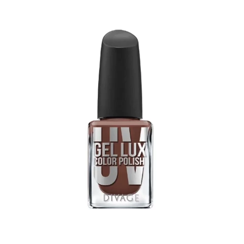 Lux UV Gel Nail Polish No. 13 High Gloss Professional Finish Long Lasting Chip Resistant Formula Requires UV/LED Lamp Curing For Salon Quality Manicure At Home Or In Salon - Divage