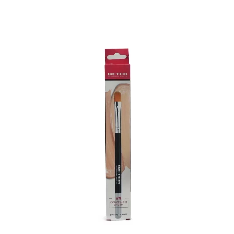 Beter Concealer Brush Synthetic Bristles for Precise Application and Seamless Blending of Liquid and Cream Formulas - Beter