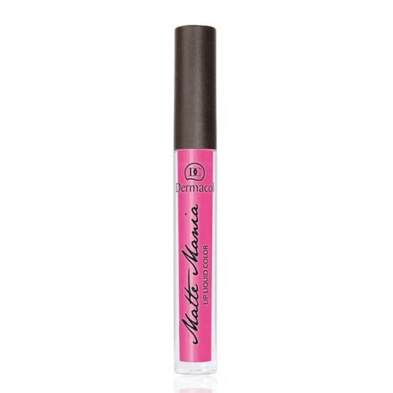 Dermacol Matte Mania Liquid Matte Lipstick Long Lasting Bold Color No 31 - Dermacol