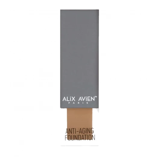 Alix Avien Anti-Aging Foundation AF508 Sable Sand Natural Finish Buildable Coverage for Medium Skin Tones Alix Avien Anti-Aging Foundation AF508 Sable Sand Natural Finish Buildable Coverage for Medium Skin Tones