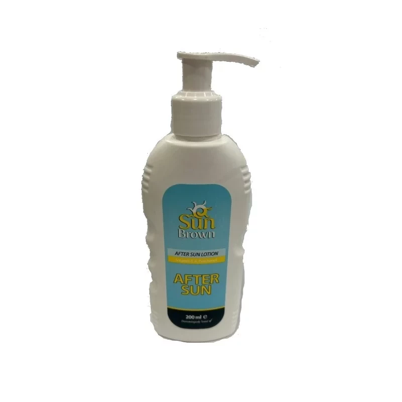 Sun Brown After Sun Lotion Soothing Moisturizing 200ml for Post Sun Exposure Relief - Sun Brown