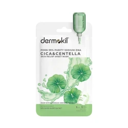 DeRMOKiL %99 Purity PDRN (Sodium DNa) & Cica & Centella Skin Barrier Sheet Mask 25 g