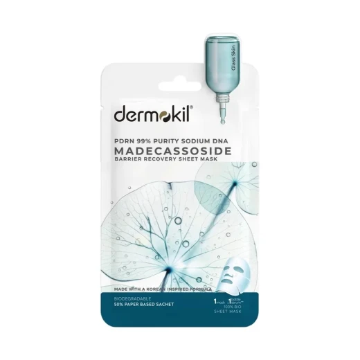 DeRMOKiL PDRN %99 Sodium DNa & Madecassoside Barrier Repair Sheet Face Mask 25 g DeRMOKiL PDRN %99 Sodium DNa & Madecassoside Barrier Repair Sheet Face Mask 25 g