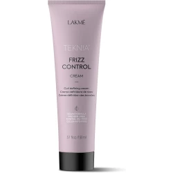 Lakme Teknia Frizz Control Cream 150ml, Anti-Frizz Styling for Dry and Curly Hair