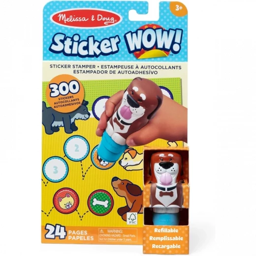 Sticker Wow! Activity Pad & Sticker Stamper- Dog Sticker Wow! Activity Pad & Sticker Stamper- Dog