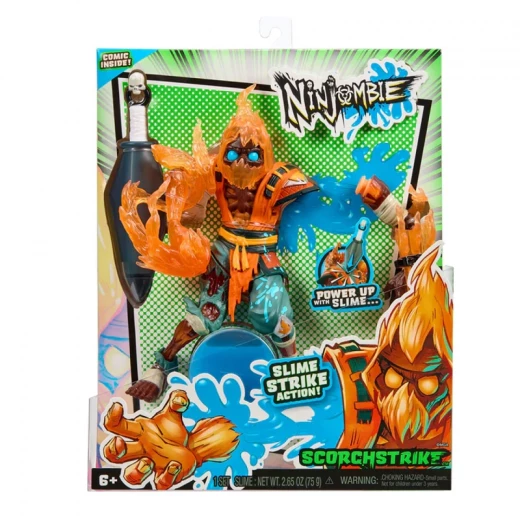 Ninjombie Action Figure Scorchstrike Ninjombie Action Figure Scorchstrike